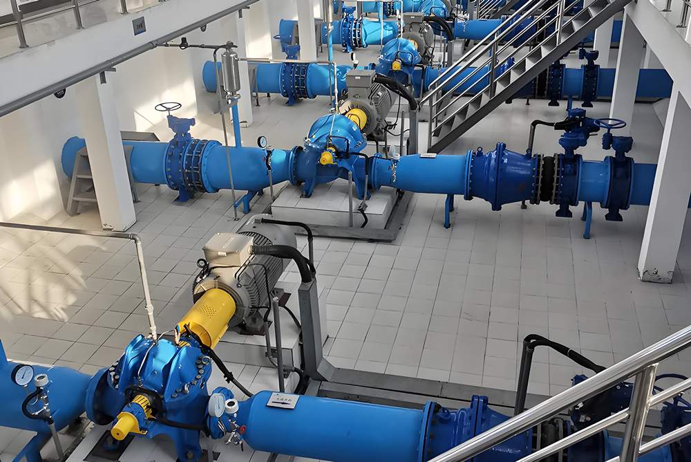 久安供水 吉林自來(lái)水廠 大口徑可曲撓橡膠接頭廠家供水管道合作案例