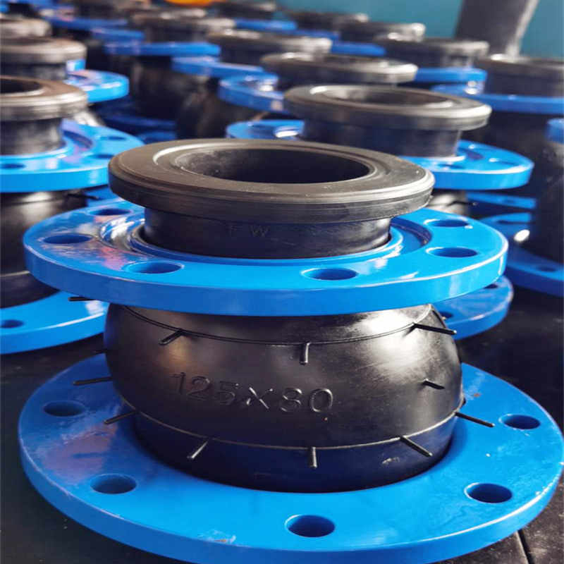 偏心異徑橡膠接頭發貨現場